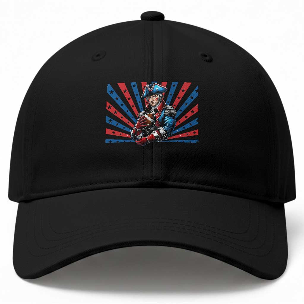 Vintage George Washington Football Baseball Cap NE Pride Gift TS12 Print Your Wear