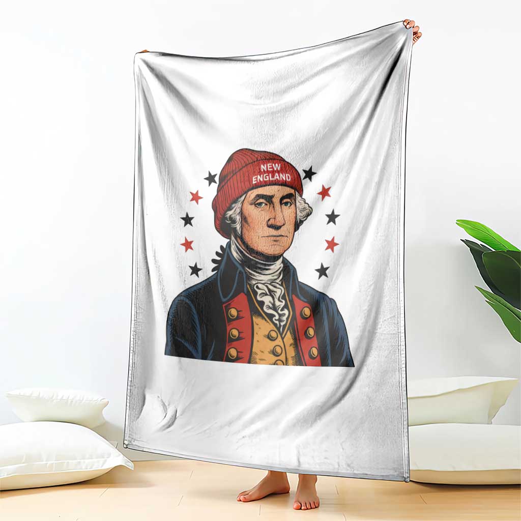 George Washington NE Football Fan Throw Blanket Vintage Colonial Gift TS12 Print Your Wear