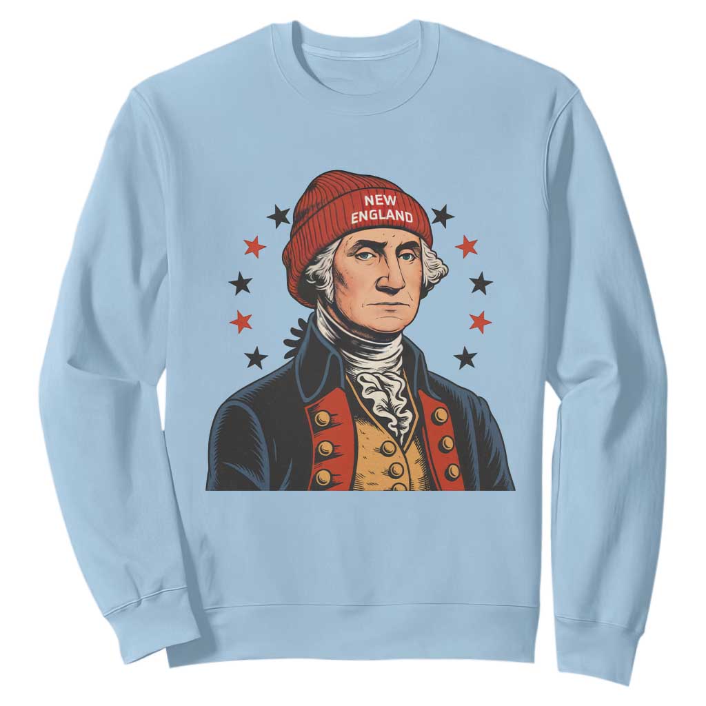 George Washington NE Football Fan Sweatshirt Vintage Colonial Gift TS12 Light Blue Print Your Wear