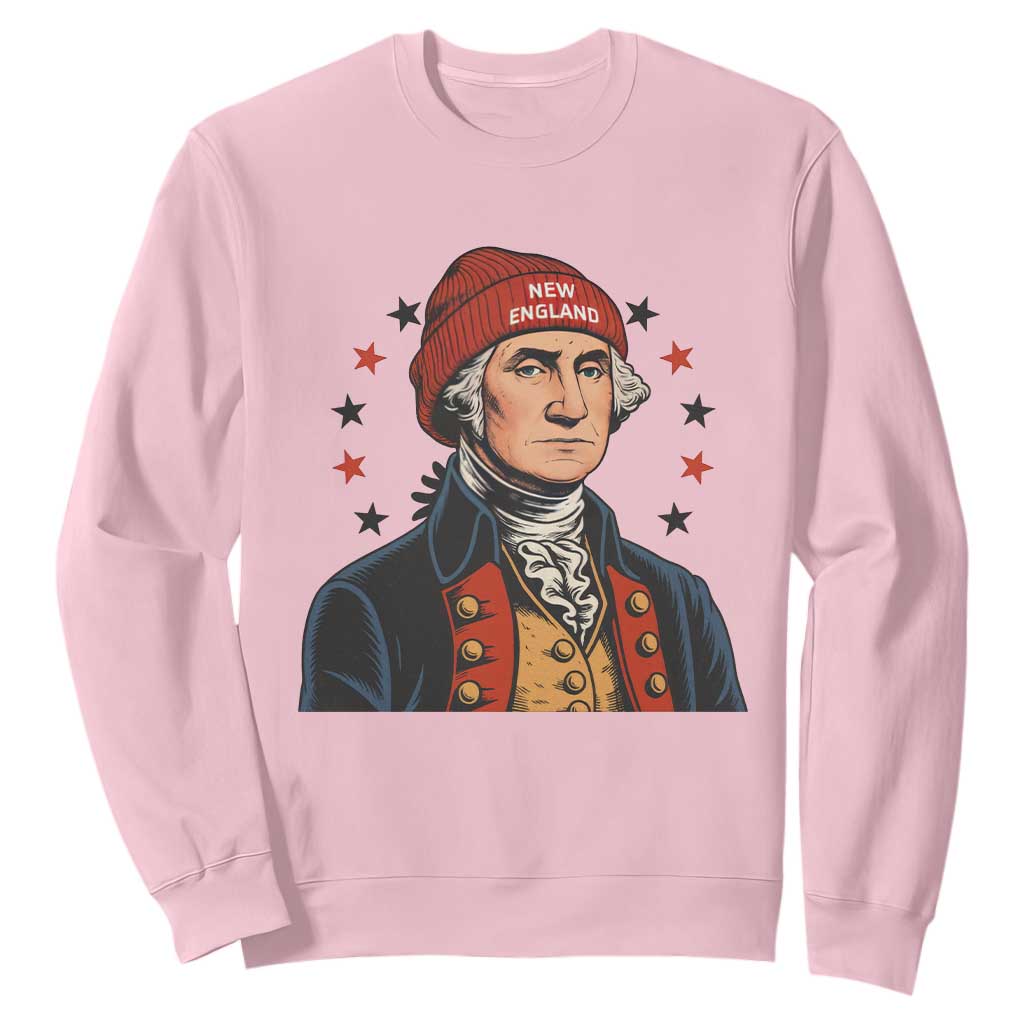 George Washington NE Football Fan Sweatshirt Vintage Colonial Gift TS12 Light Pink Print Your Wear