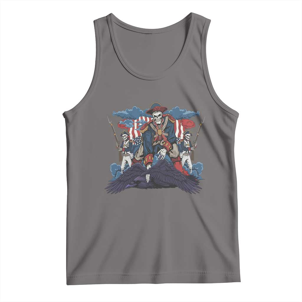 NE Dark Football Spirit Rivalry Tank Top Game Day Lover Gift TS12 Deep Heather Print Your Wear
