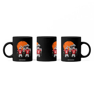 Funny American Football Coffee Mug Six Seven Meme TS12 Print Your Wear