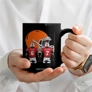 Funny American Football Coffee Mug Six Seven Meme TS12 Print Your Wear