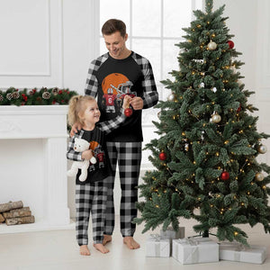 Funny American Football Plaid Pajama Set Six Seven Meme TS12 White Plaid Print Your Wear