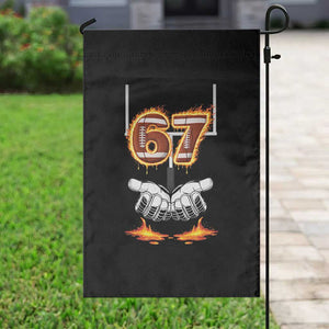 American Football Six Seven Meme Garden Flag Fire Flame Drip TS12 Print Your Wear