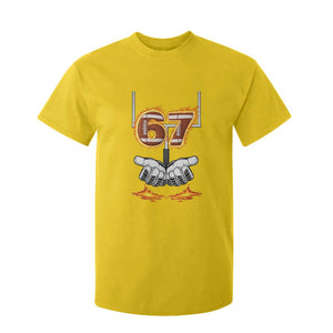American Football Six Seven Meme T Shirt For Kid Fire Flame Drip TS12 Daisy Print Your Wear
