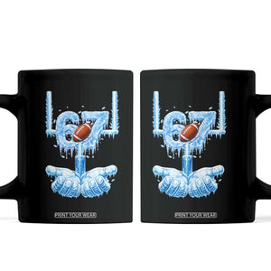 Cool Ice Effect 67 Meme Coffee Mug Funny American Football TS12 Black Print Your Wear
