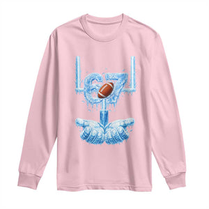 Cool Ice Effect 67 Meme Long Sleeve Shirt Funny American Football TS12 Light Pink Print Your Wear