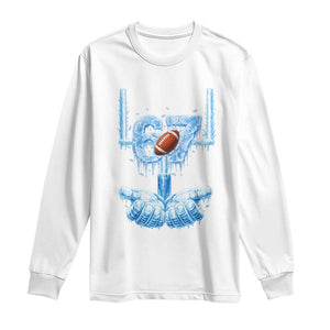Cool Ice Effect 67 Meme Long Sleeve Shirt Funny American Football TS12 White Print Your Wear