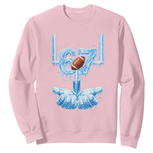 Cool Ice Effect 67 Meme Sweatshirt Funny American Football TS12 Light Pink Print Your Wear