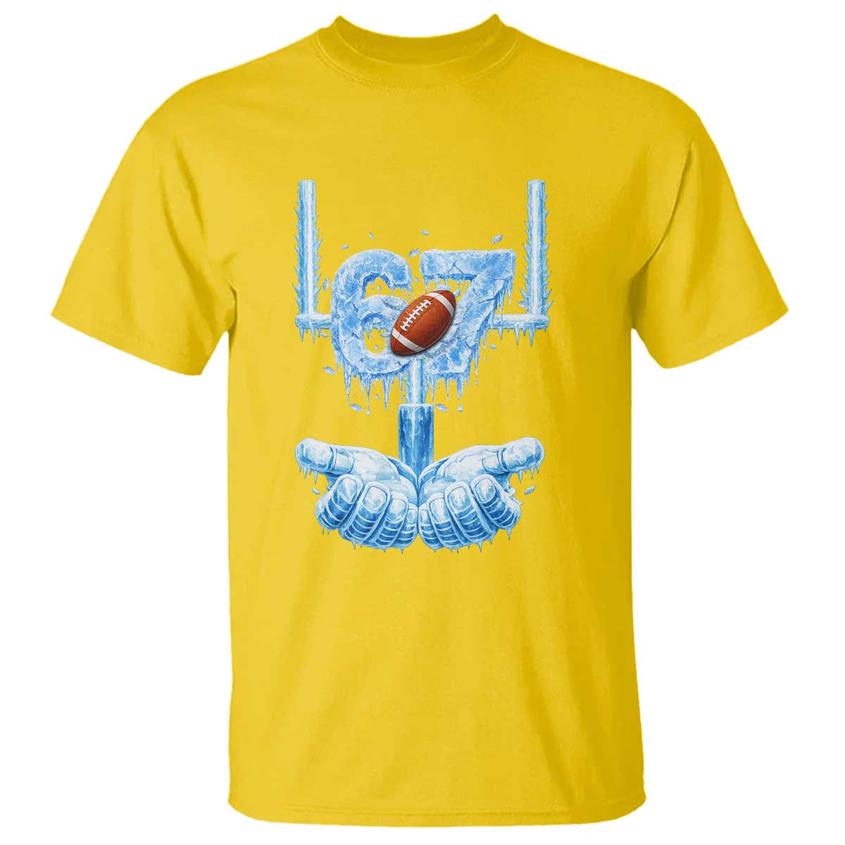 Cool Ice Effect 67 Meme T Shirt Funny American Football TS12 Daisy Print Your Wear