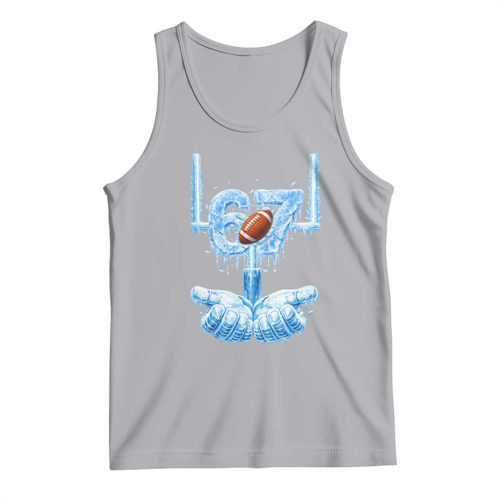 Cool Ice Effect 67 Meme Tank Top Funny American Football TS12 Athletic Heather Print Your Wear