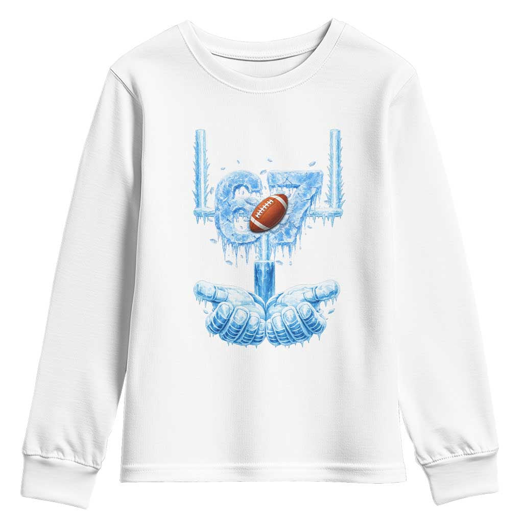 Cool Ice Effect 67 Meme Youth Sweatshirt Funny American Football TS12 White Print Your Wear