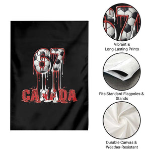 Funny Canada Soccer 67 Meme Garden Flag Canadian Soccer Lovers TS12 Print Your Wear