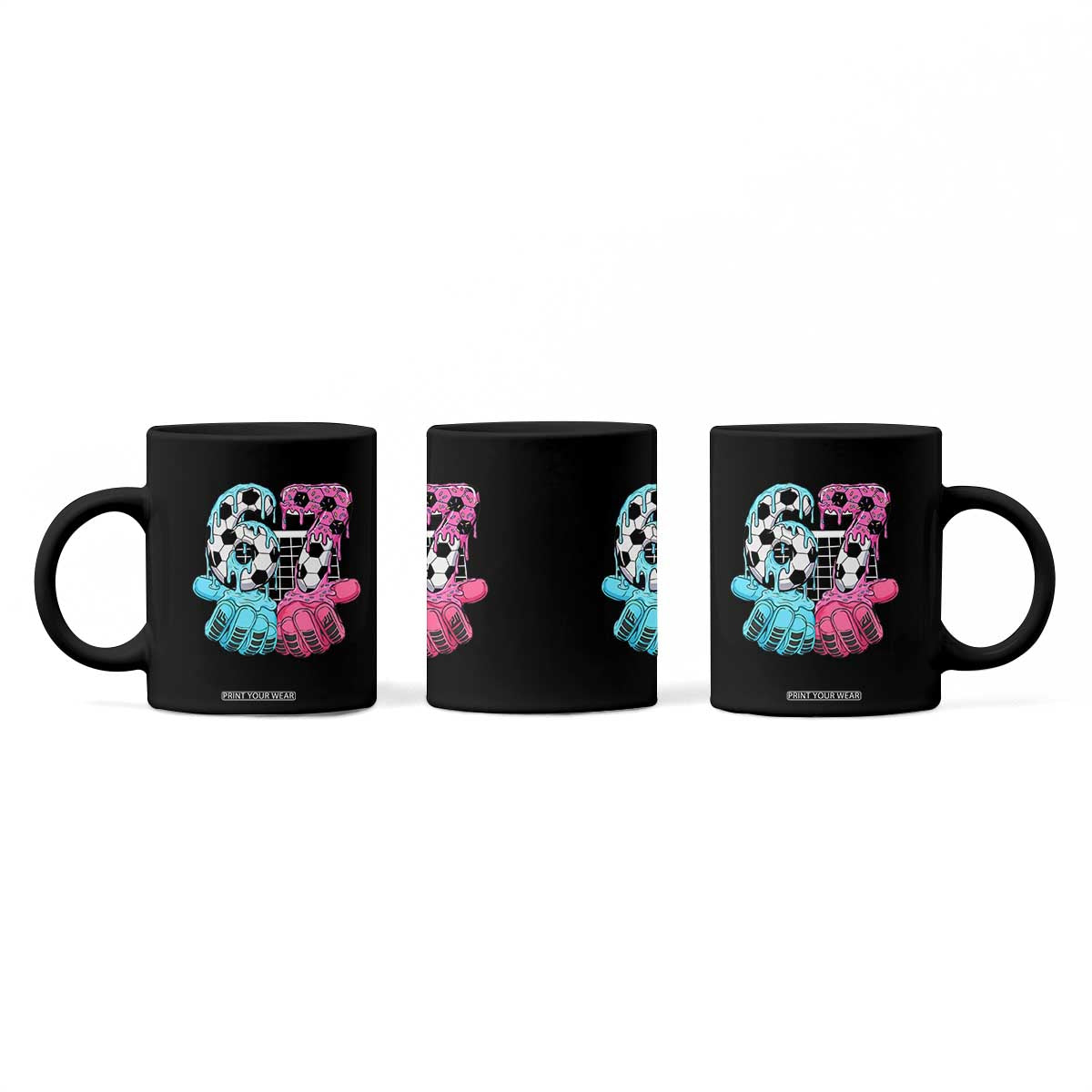 Drip Soccer Six Seven Meme Coffee Mug Funny Gen Alpha Slang TS12 Print Your Wear