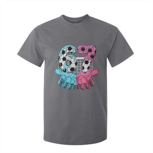 Drip Soccer Six Seven Meme T Shirt For Kid Funny Gen Alpha Slang TS12 Charcoal Print Your Wear