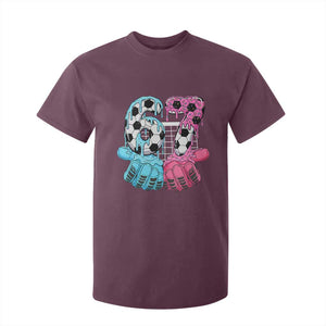 Drip Soccer Six Seven Meme T Shirt For Kid Funny Gen Alpha Slang TS12 Maroon Print Your Wear