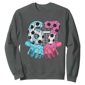 Drip Soccer Six Seven Meme Sweatshirt Funny Gen Alpha Slang TS12 Dark Heather Print Your Wear
