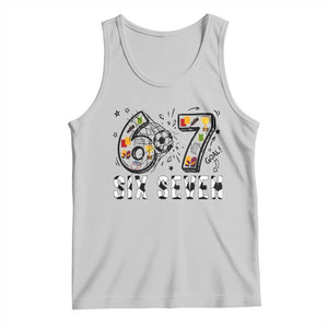 Six Seven Meme Soccer Lover Tank Top Funny Gift For Gen Z TS12 Ash Print Your Wear