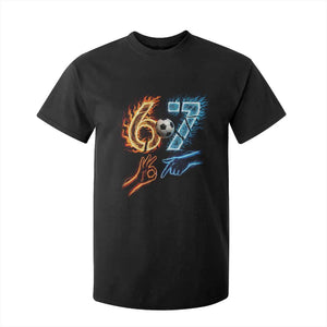 Funny Soccer Lover T Shirt For Kid Six Seven Meme Trending Gift TS12 Black Print Your Wear