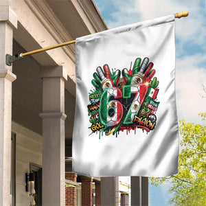Funny Mexico Soccer Garden Flag Six Seven Meme Trending Gift TS12 Print Your Wear
