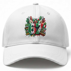 Funny Mexico Soccer Baseball Cap Six Seven Meme Trending Gift TS12 Print Your Wear