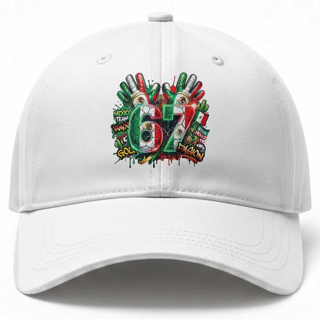 Funny Mexico Soccer Baseball Cap Six Seven Meme Trending Gift TS12 Print Your Wear