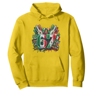 Funny Mexico Soccer Hoodie Six Seven Meme Trending Gift TS12 Daisy Print Your Wear
