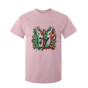 Funny Mexico Soccer T Shirt For Kid Six Seven Meme Trending Gift TS12 Light Pink Print Your Wear