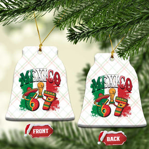 Mexico Soccer Fan Ceramic Ornament Funny 67 Viral Gen Alpha Slang Gift TS12 Print Your Wear
