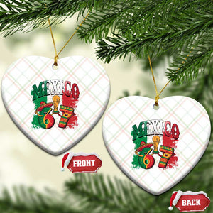 Mexico Soccer Fan Ceramic Ornament Funny 67 Viral Gen Alpha Slang Gift TS12 Print Your Wear