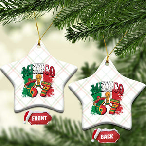 Mexico Soccer Fan Ceramic Ornament Funny 67 Viral Gen Alpha Slang Gift TS12 Print Your Wear