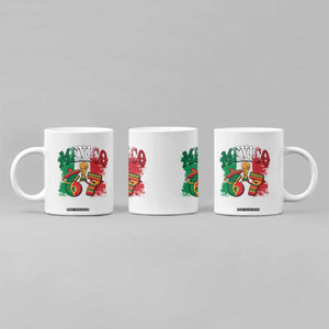 Mexico Soccer Fan Coffee Mug Funny 67 Viral Gen Alpha Slang Gift TS12 Print Your Wear
