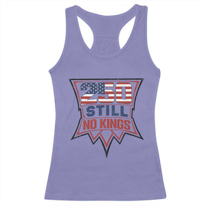 Crown Protest 250 Still No Kings Racerback Tank Top American Independence Pride TS12 Violet Print Your Wear