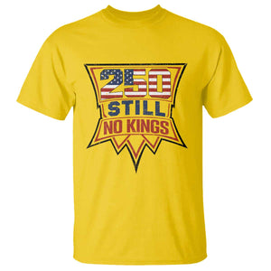 Crown Protest 250 Still No Kings T Shirt American Independence Pride TS12 Daisy Print Your Wear