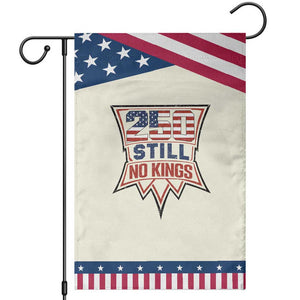 Crown Protest 250 Still No Kings Garden Flag American Independence Pride TS12 Modern Beige Blue Print Your Wear