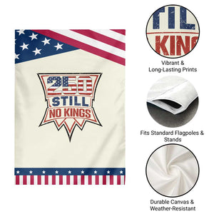 Crown Protest 250 Still No Kings Garden Flag American Independence Pride TS12 Print Your Wear