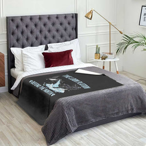 The Loon Platoon Defend The North Throw Blanket Minnesota State Bird Rebel TS12 Print Your Wear