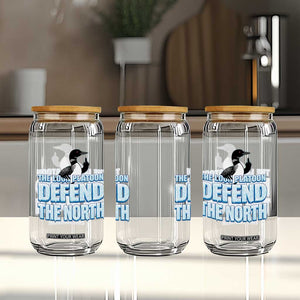 The Loon Platoon Defend The North Glass Can MN State Bird Loon Resistance TS12 Print Your Wear
