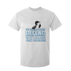 The Loon Platoon Defend The North T Shirt For Kid MN State Bird Loon Resistance TS12 White Print Your Wear