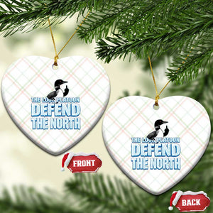 The Loon Platoon Defend The North Ceramic Ornament MN State Bird Loon Resistance TS12 Print Your Wear