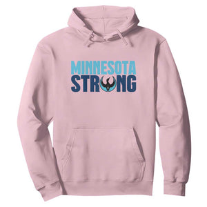 MN State Bird Loon Hoodie Minnesota Strong Pride TS12 Light Pink Print Your Wear