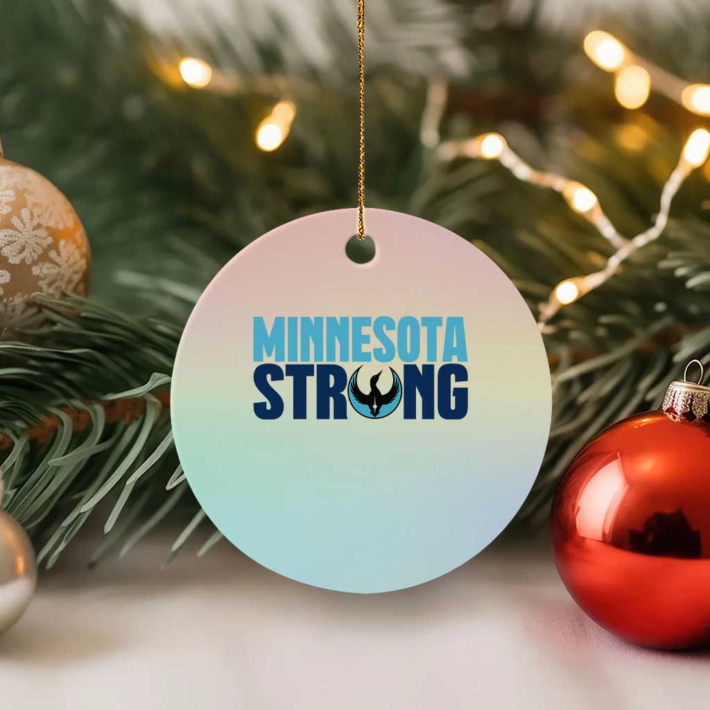 MN State Bird Loon Ceramic Ornament Minnesota Strong Pride TS12 1pc Pastel Print Your Wear