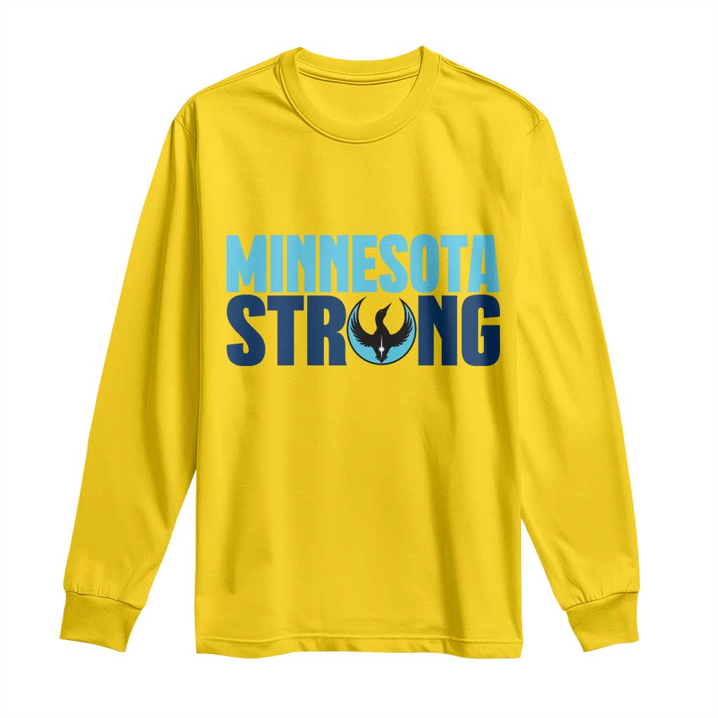MN State Bird Loon Long Sleeve Shirt Minnesota Strong Pride TS12 Daisy Print Your Wear