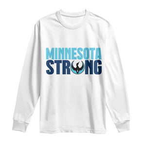 MN State Bird Loon Long Sleeve Shirt Minnesota Strong Pride TS12 White Print Your Wear