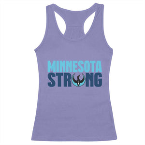 MN State Bird Loon Racerback Tank Top Minnesota Strong Pride TS12 Violet Print Your Wear
