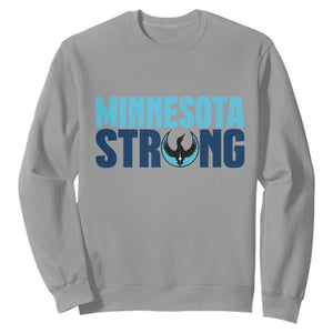 MN State Bird Loon Sweatshirt Minnesota Strong Pride TS12 Sport Gray Print Your Wear