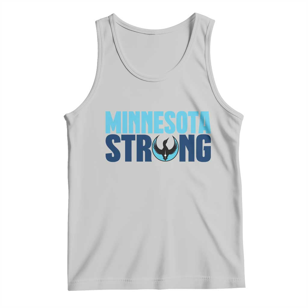 MN State Bird Loon Tank Top Minnesota Strong Pride TS12 Ash Print Your Wear