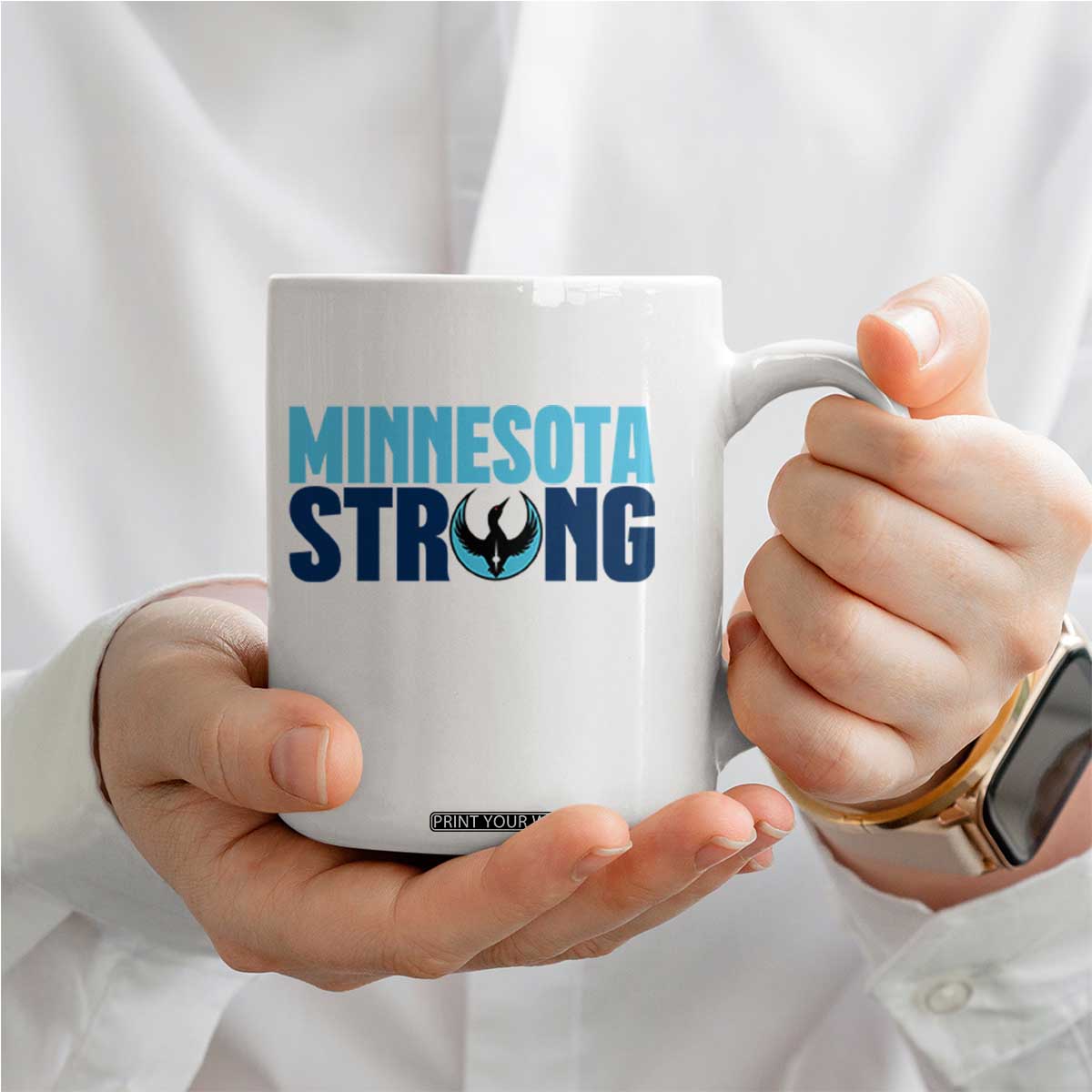 MN State Bird Loon Coffee Mug Minnesota Strong Pride TS12 Print Your Wear