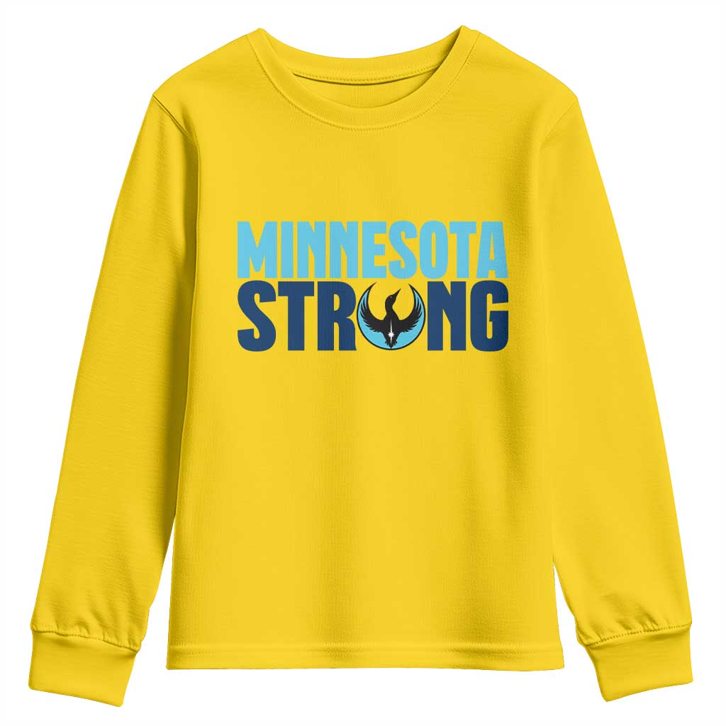 MN State Bird Loon Youth Sweatshirt Minnesota Strong Pride TS12 Daisy Print Your Wear